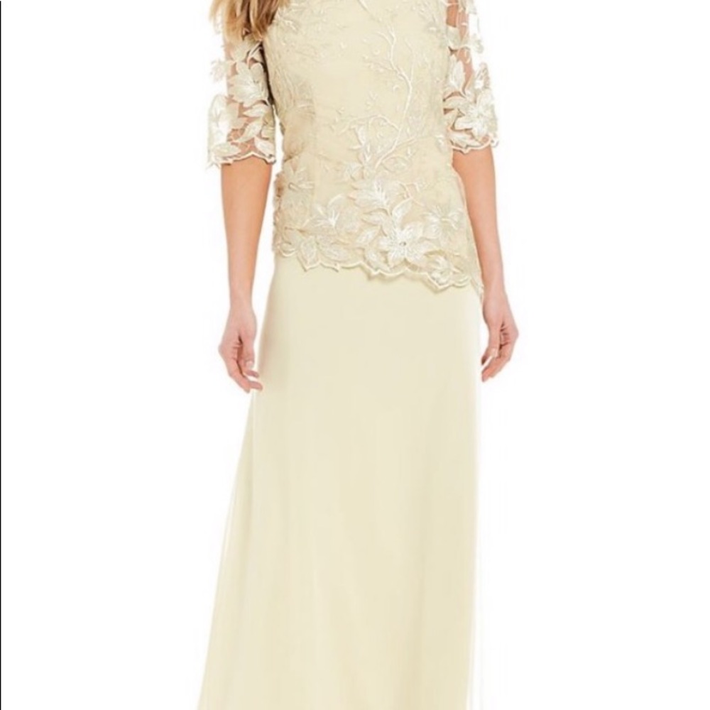 Yellow gown (Mother of Bride,Gala,Special Event)